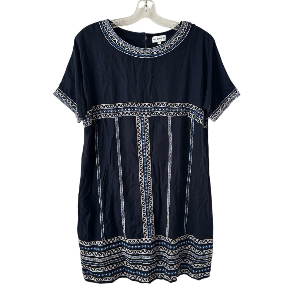 PIA ROSSINI LUCA NAVY DRESS